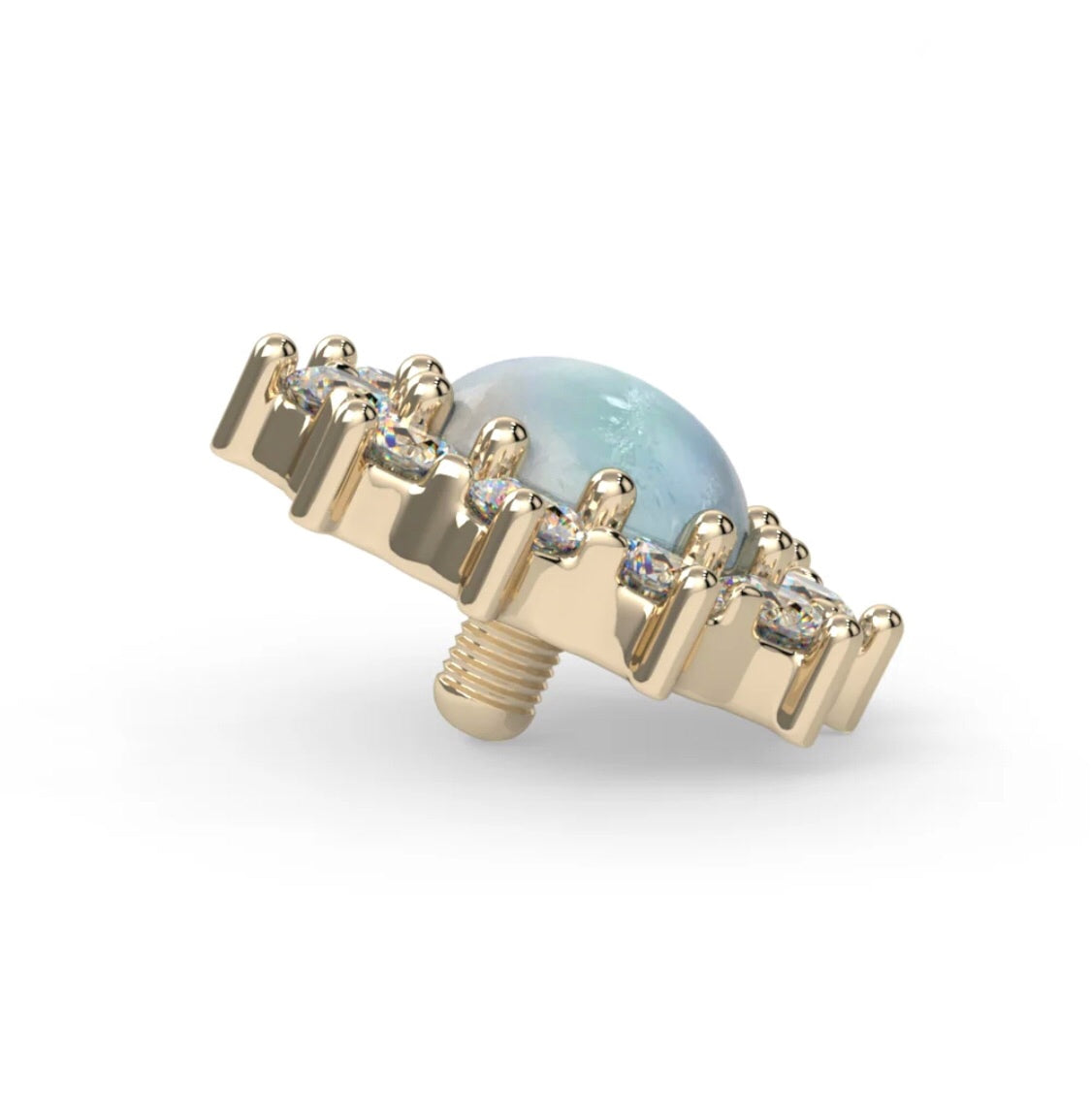 Victorian Oval Cabochon Cluster