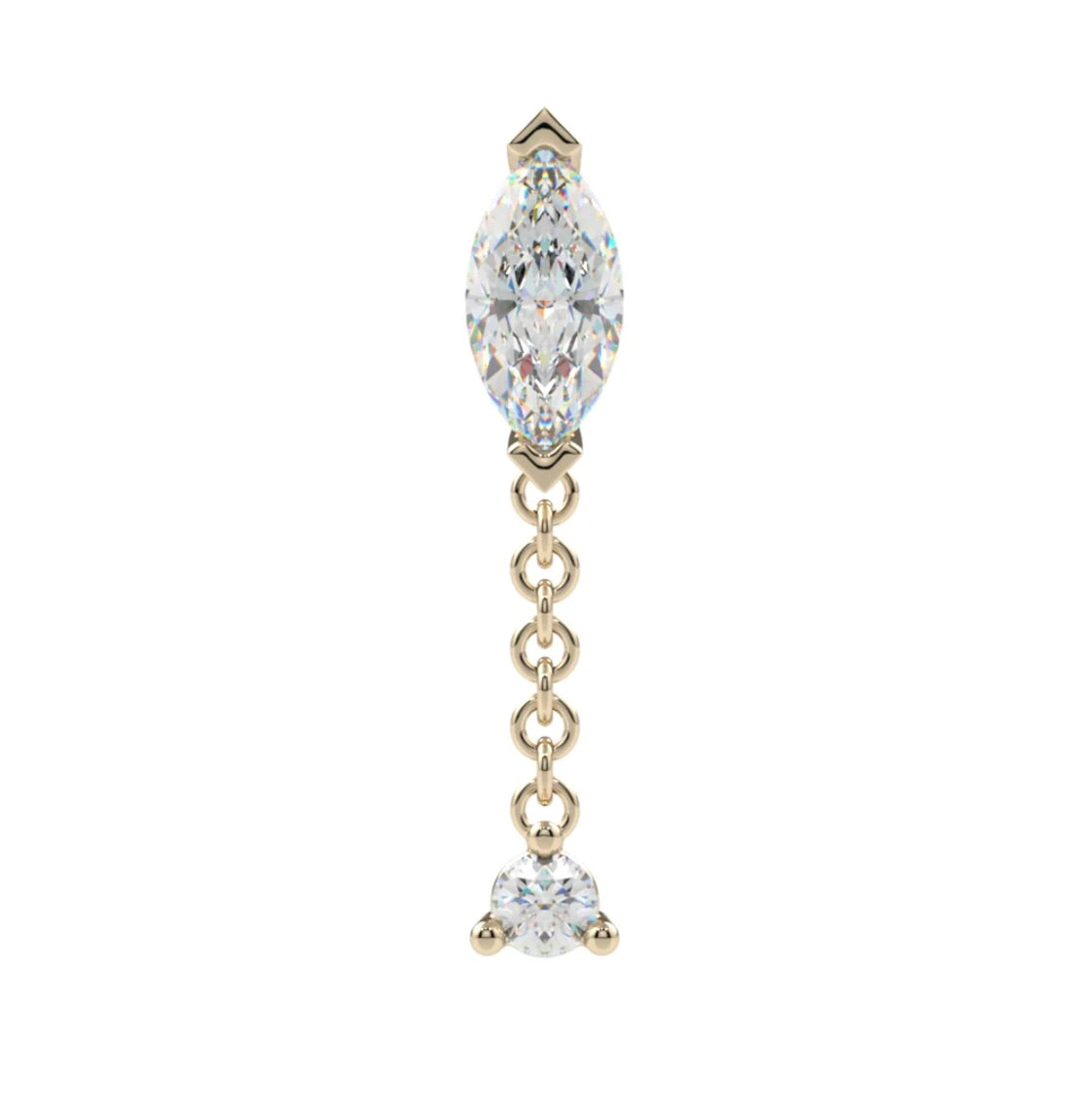 Marquise (Prong Set) Dangle End